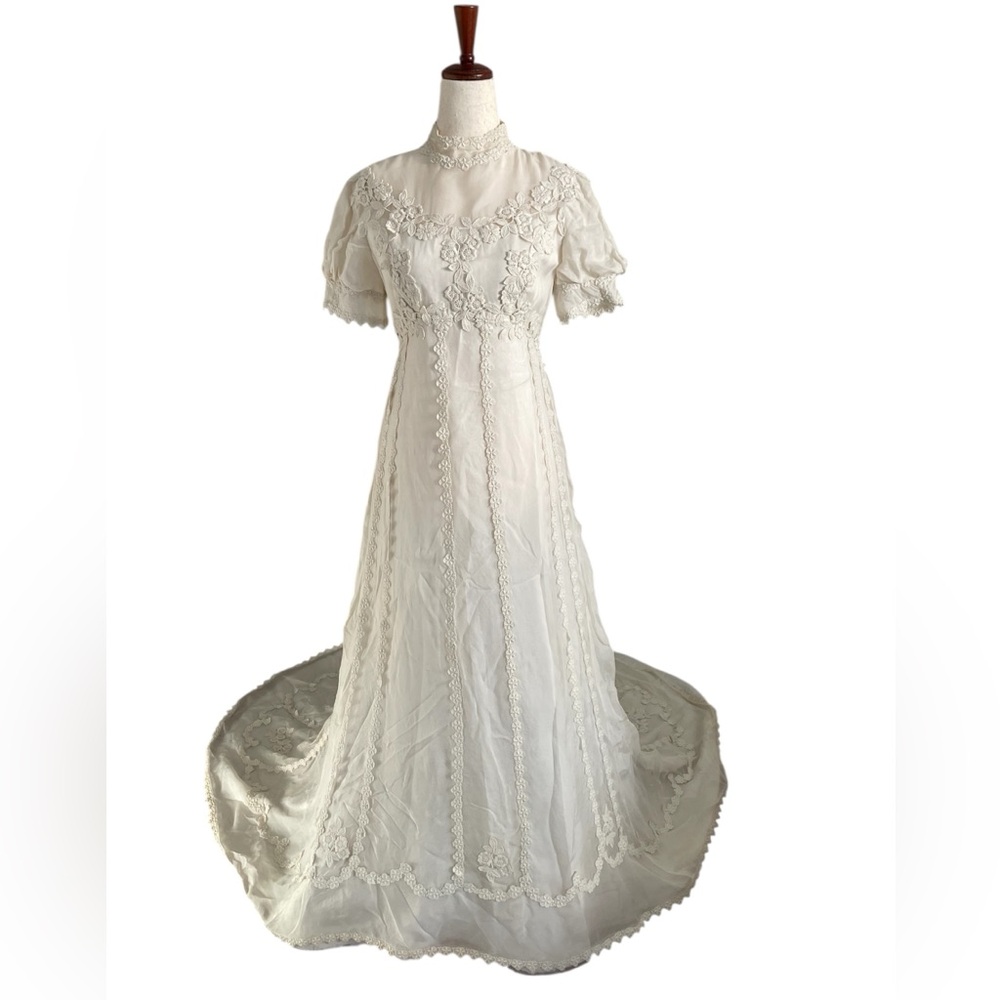 Vintage Edwardian Style Wedding Dress
